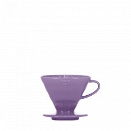 V60 Dripper Hario Porzellan [3/4 Tassen] - Violett