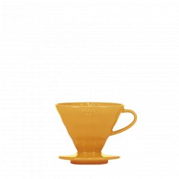 V60 dripper Hario porcelain [3/4 cups] - Orange